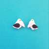 Pelican Earrings Handmade from Polymer Clay